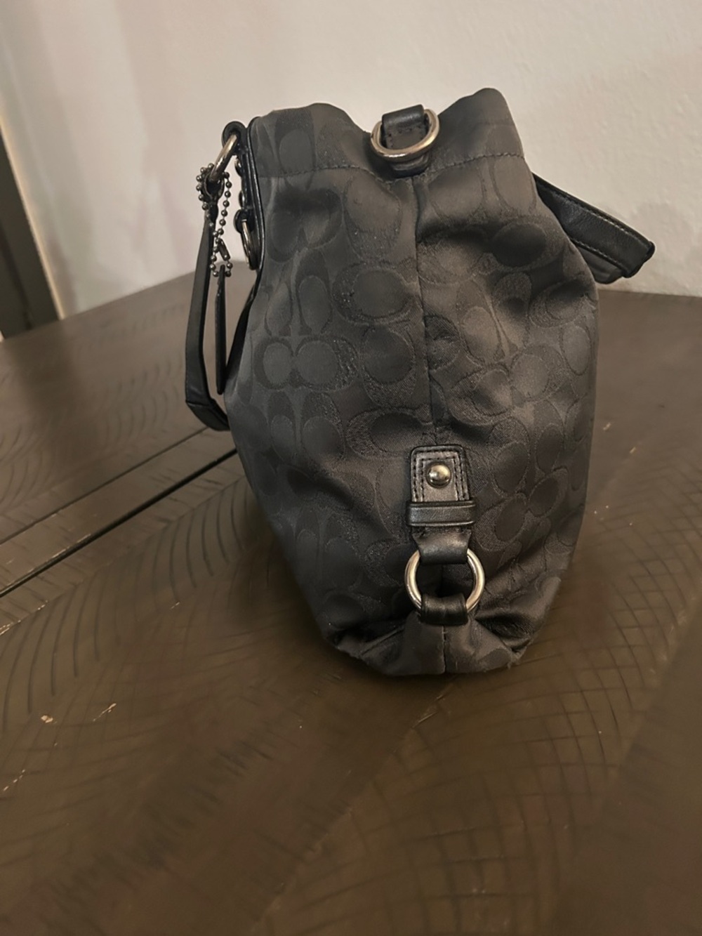 Coach Grey Ashley Signature Jacquard Tote with Top Handles No. H1159-F18776 - Picture 6 of 10